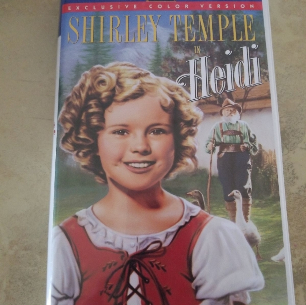 VHS Shirley Temple Heidi